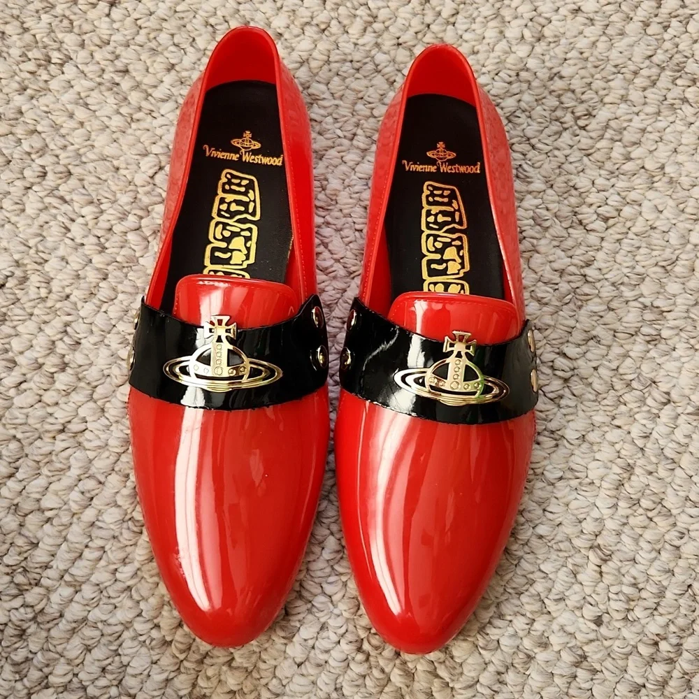 Vivienne Westwood jellies size 45 red - Picture 2 of 8